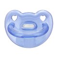 CHUPETA KUKA SILICONE AZUL 0 A 6 MESES COM 1 UNIDADE