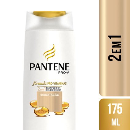 SHAMPOO PANTENE 2 EM 1 HIDRATAÇÃO INTENSA 175ML