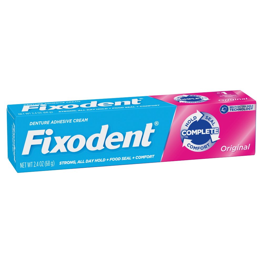 Creme Fixador De Dentadura Fixodent Original 68g