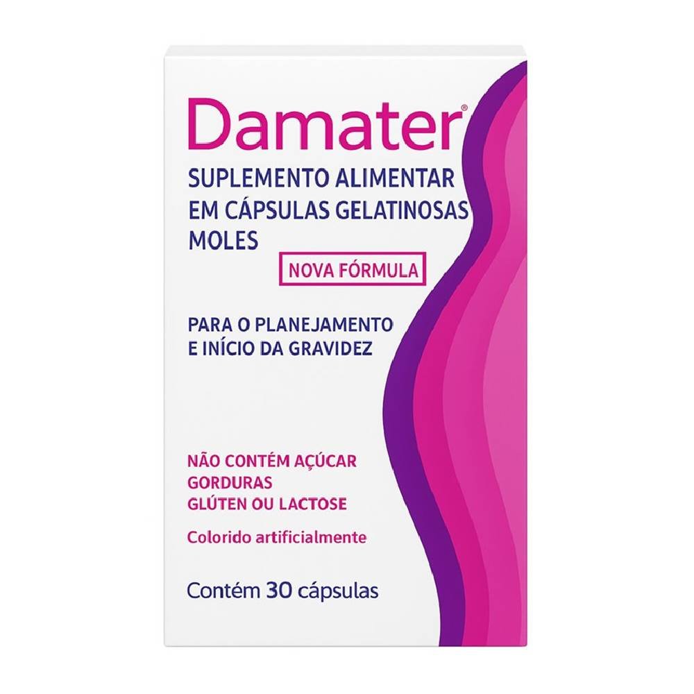 Suplemento Alimentar Damater 30 Cápsulas
