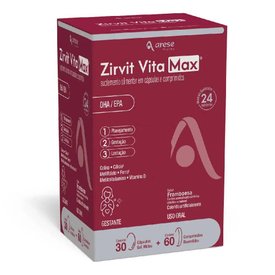 ZIRVIT VITA MAX ARESE 60 COMPRIMIDOS + 30 CÁPSULAS