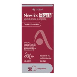 Suplemento Alimentar Nevrix Flash 30 Comprimidos