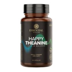 Happy Theanine Essential Nutrition 60 Cápsulas