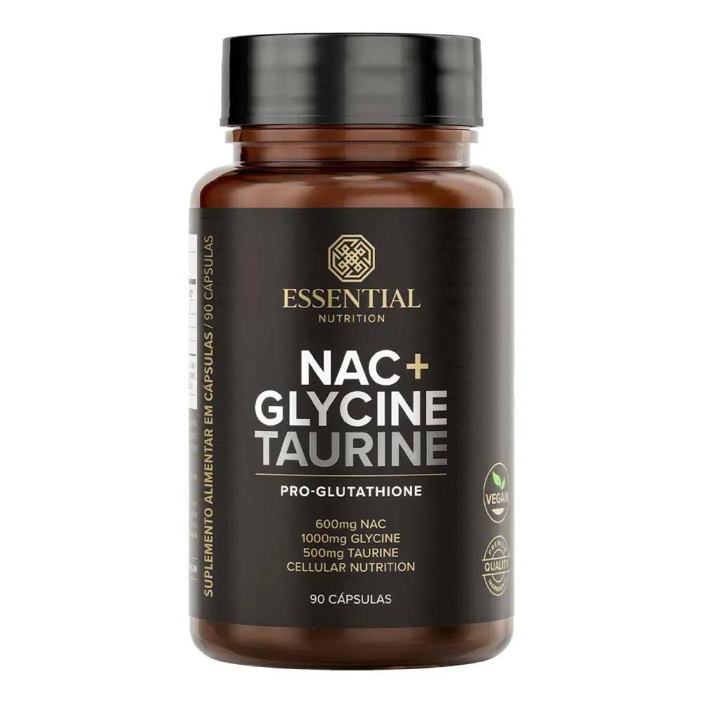 Nac + Glycine + Taurine Essential 90 Cápsulas