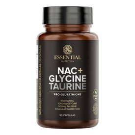 NAC + GLYCINE + TAURINE ESSENTIAL NUTRITION 90 CÁPSULAS