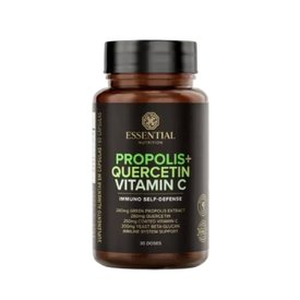 PRÓPOLIS + QUERCETIN + VITAMINA C ESSENTIAL NUTRITION 60 CÁPSULAS