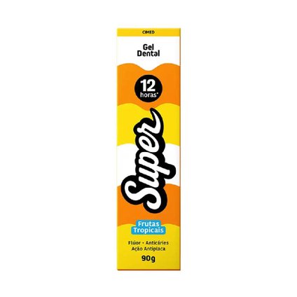 GEL DENTAL SUPER FRUTAS TROPICAIS 90G