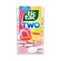 PASTILHA TIC TAC TWO FRAMBOESA E LIMÃO 38,5GR