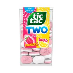 Pastilha Tic Tac Two Framboesa E Limão 38,5gr