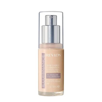 BASE FACIAL REVLON ILLUMINANCE SKIN-CARING LIGHT BEIGE 117 30ML