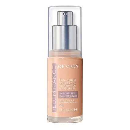 BASE FACIAL REVLON ILLUMINANCE SKIN-CARING CREAMY NATURAL 201 30ML