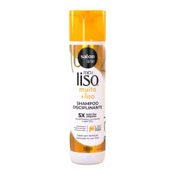 Shampoo Salon Line Meu Liso Muito + Liso Amido De Milho 300ml