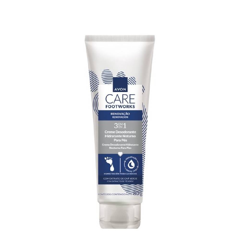 Creme Hidratante Para Pés Avon Care Footworks 80g