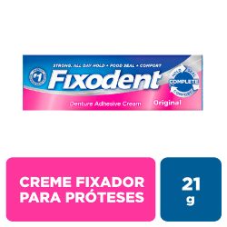 Creme Fixador De Dentadura Fixodent Original 21g