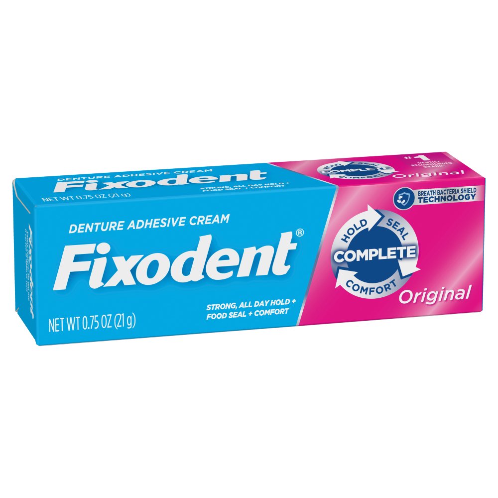 Creme Fixador De Dentadura Fixodent Original 21g