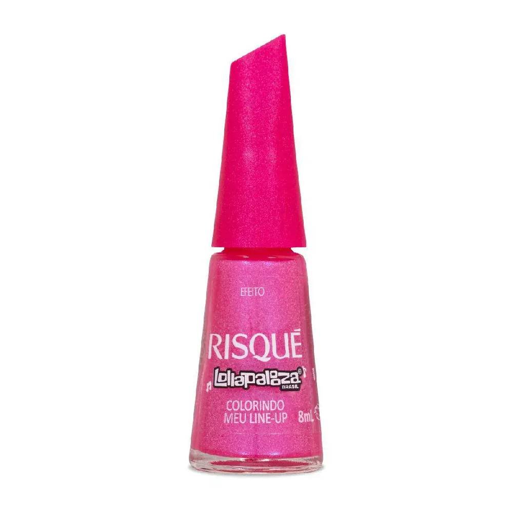 Esmalte Risqué & Lollapalooza Brasil Colorindo Meu Line Up 8ml