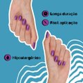 ESMALTE RISQUÉ LOLLAPALOOZA BRASIL FOTO NO LAMBE LAMBE 8ML