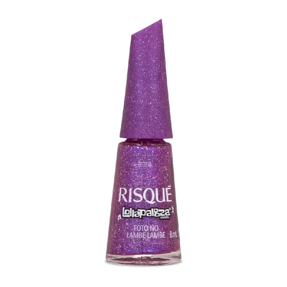 Esmalte Risqué  Lollapalooza Brasil Foto No Lambe Lambe 8ml