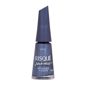 ESMALTE RISQUÉ LOLLAPALOOZA BRASIL METÁLICO NÃO ESQUECE A JAQUETA 8ML