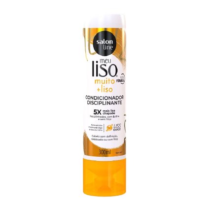 CONDICIONADOR SALON LINE MEU LISO MUITO + LISO AMIDO DE MILHO 300ML