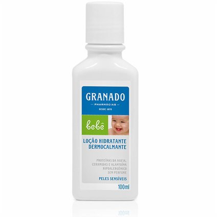 LOÇÃO HIDRATANTE DERMOCALMANTE GRANADO BEBÊ SENSÍVEL 100ML