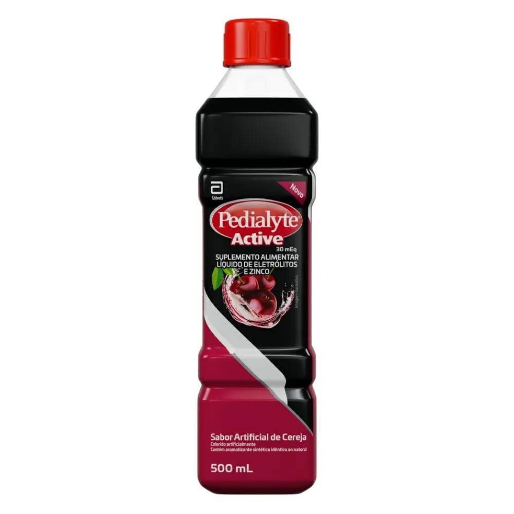 Isotônico Pedialyte Active Cereja 500ml