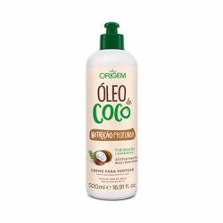 Creme Para Pentear Origem Óleo De Coco Max 500ml