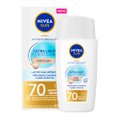 PROTETOR SOLAR FACIAL NIVEA SUN UV FACE SPECIALIST ULTRA LIGHT FLUIDO DIÁRIO FPS70 COR CLARA 40ML