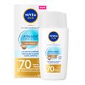 PROTETOR SOLAR FACIAL NIVEA SUN UV FACE SPECIALIST ULTRA LIGHT FLUIDO DIÁRIO FPS70 COR MÉDIA 40ML