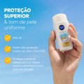 PROTETOR SOLAR FACIAL NIVEA SUN UV FACE SPECIALIST ULTRA LIGHT FLUIDO DIÁRIO FPS70 COR MÉDIA 40ML