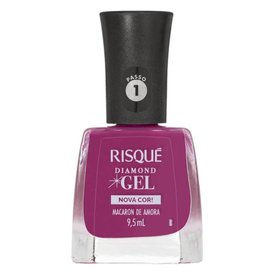 ESMALTE RISQUÉ DIAMOND GEL MACARON DE AMORA CREMOSO 9,5ML