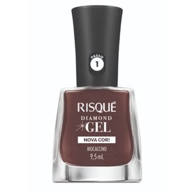 ESMALTE RISQUÉ DIAMOND GEL MOCACCINO CREMOSO 9,5ML