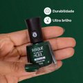 ESMALTE RISQUÉ DIAMOND GEL COSTELA DE ADÃO METÁLICO 9,5ML