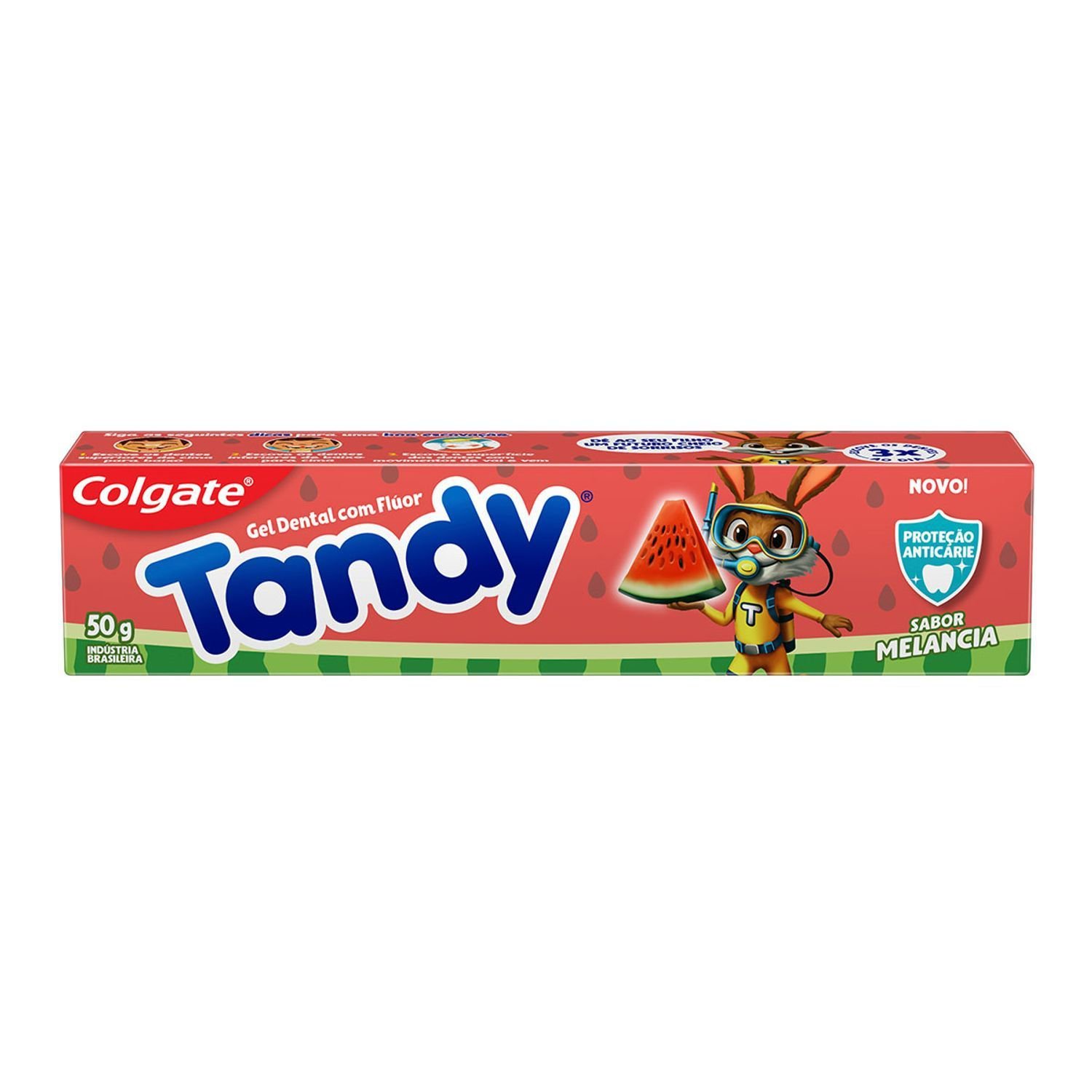 Creme Dental Infantil Com Flúor Colgate Tandy Melancia 50g