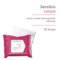 LENÇO MICELAR DERMATOLÓGICO BIODERMA SENSIBIO H2O 25 LENÇOS