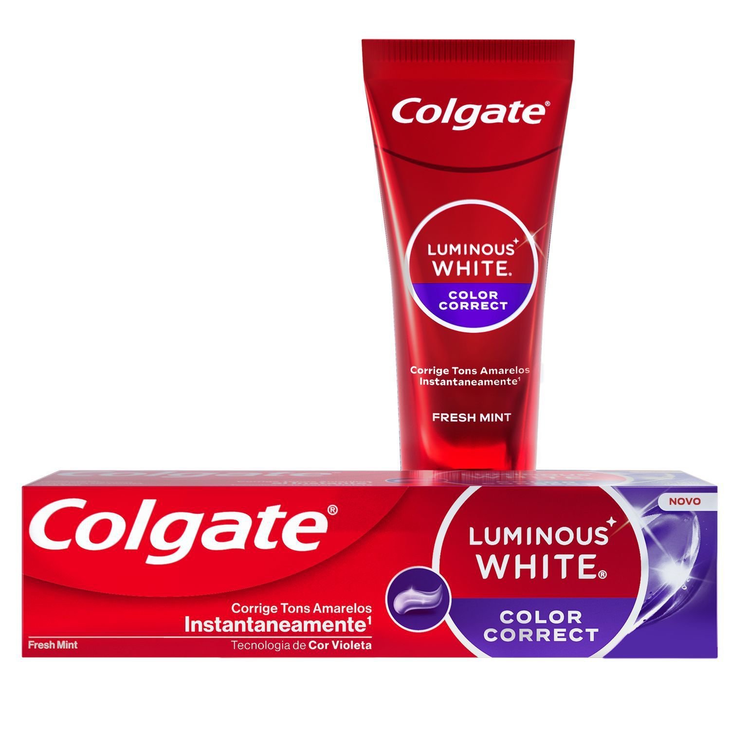 Creme Dental Colgate Luminous White Color Correct 70g