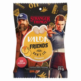 PASTILHAS VALDA STRANGER THINGS CARAMELO 25G