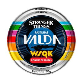 PASTILHAS VALDA STRANGER THINGS PONCHE DE FRUTAS 50G
