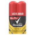 DESODORANTE ANTITRANSPIRANTE AEROSOL MASCULINO REXONA V8 72 HORAS 2 X 150ML