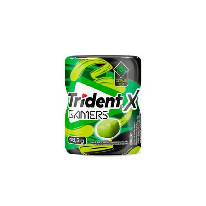 GOMA DE MASCAR TRIDENT X GAMERS CITRUS 48G