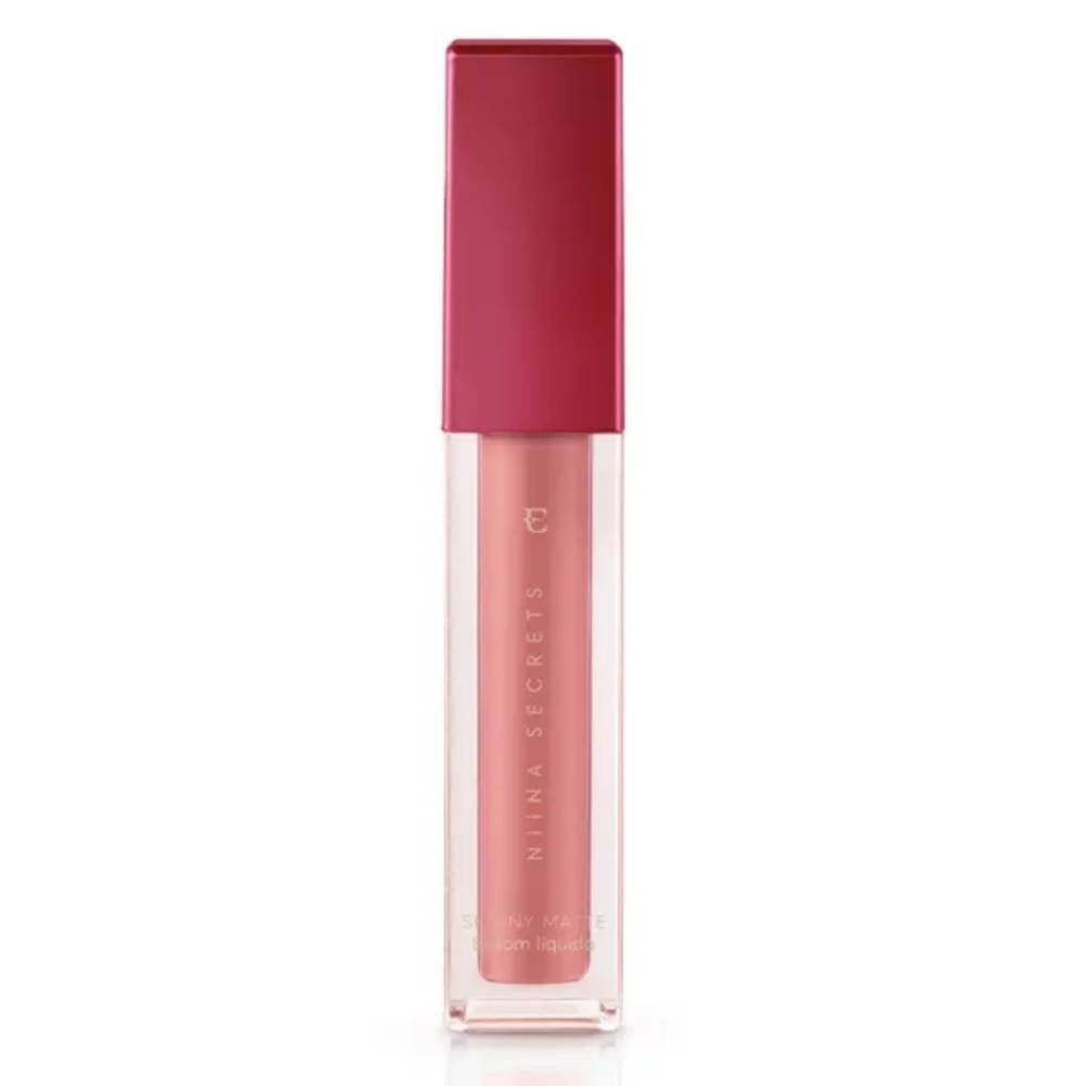 Batom Líquido Niina Secrets Skinny Matte Rosa Gardênia 5ml