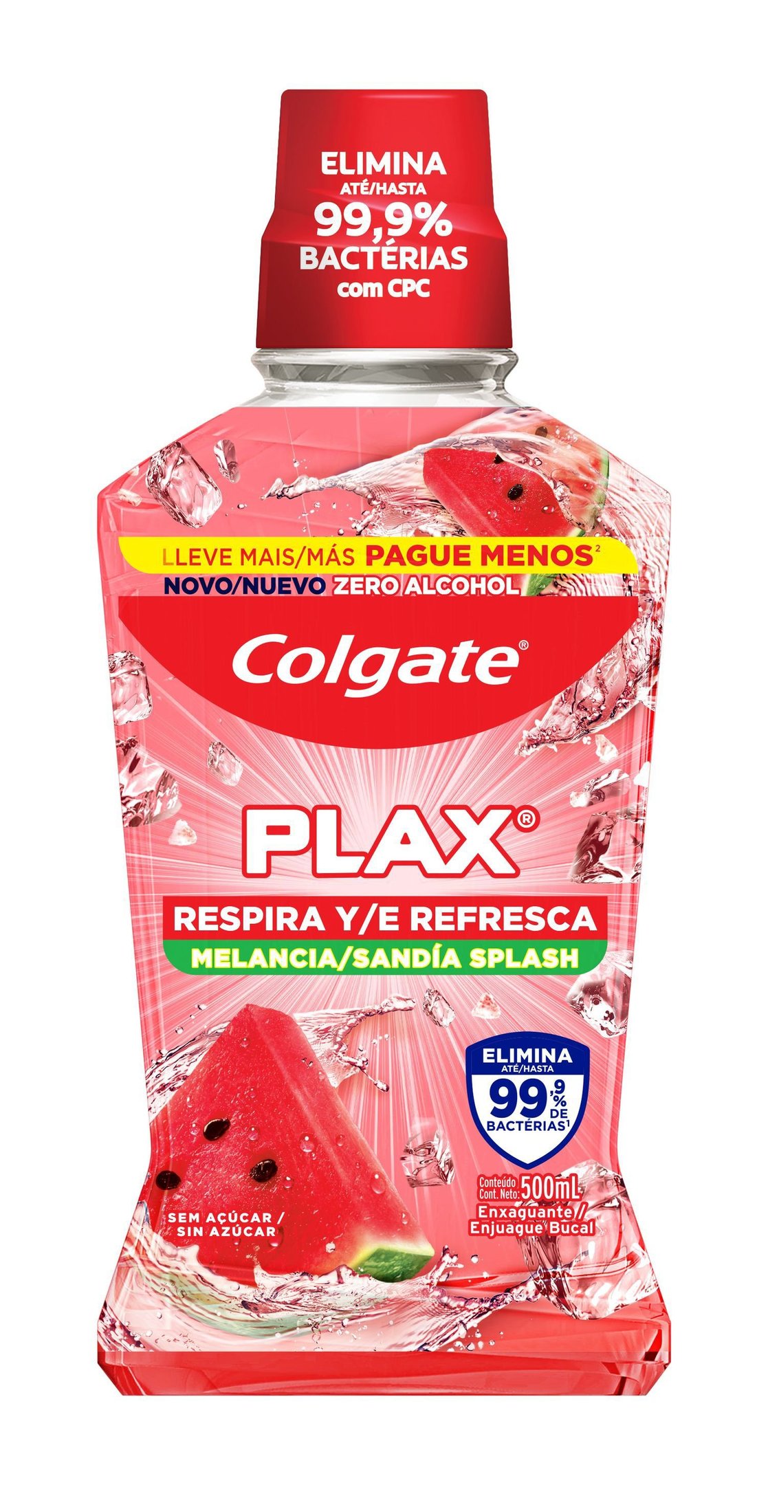 Enxaguante Bucal Colgate Plax Melancia 500ml
