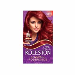 Kit Coloração Koleston 6646 Cereja+frasqueira