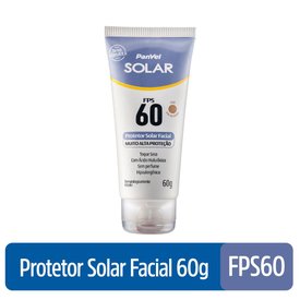 PROTETOR SOLAR FACIAL PANVEL SOLAR COM COR FPS 60 60G