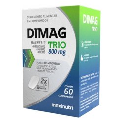 Suplemento Alimentar Dimag Trio 800mg 60 Comprimidos