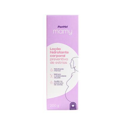 HIDRATANTE CORPORAL PREVENÇÃO DE ESTRIAS PANVEL MAMY 200G