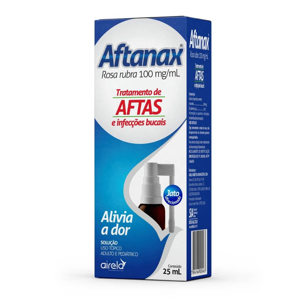 Aftanax Solução Spray 25ml