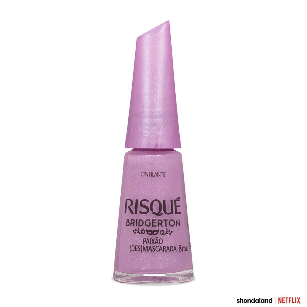 Esmalte Cintilante Risqué Bridgerton Paixão (des)mascarada 8ml