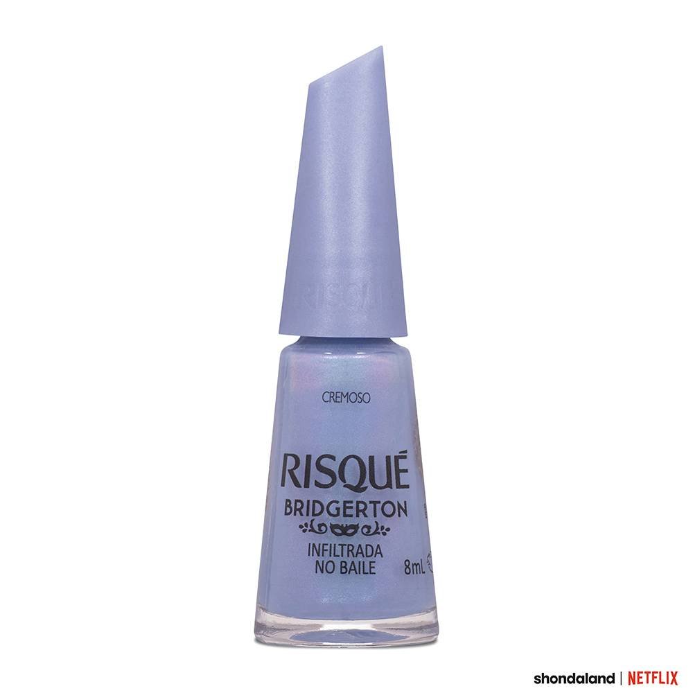 Esmalte Cremoso Risqué Bridgerton Cremoso Infiltrada No Baile 8ml