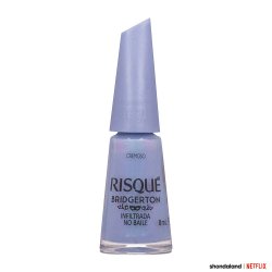 Esmalte Cremoso Risqué Bridgerton Cremoso Infiltrada No Baile 8ml